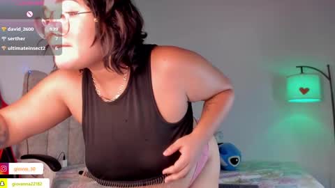 Snapshot of _giovaa_ chatting on 02/22/25, 03:12 G I O V A online show from 02/22/25, 03:12