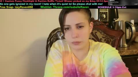 IsabelleRaven online show from 04/28/26, 08:36