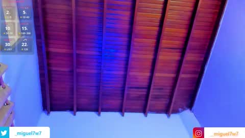 Snapshot of _miguel7w7 chatting on 11/18/25, 04:22 miguel tomorrow from 200 pm Colombia to 1000 pm online show from 11/18/25, 04:22