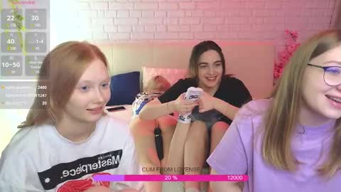Snapshot of _ramune_ chatting on 02/25/25, 05:41 Merlizz Eva Jane Mila Nicole  left to right  online show from 02/25/25, 05:41