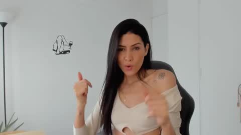 Snapshot of abbyada chatting on 02/19/25, 12:55 Laura online show from 02/19/25, 12:55