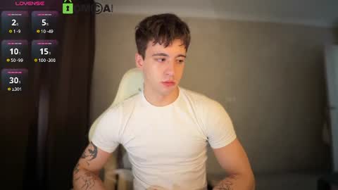 Snapshot of adampolerno chatting on 07/09/26, 12:09 Hi Im Adam Glad to see u here 3 And its my first day online show from 07/09/26, 12:09