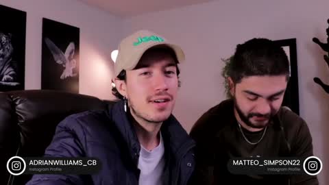 Snapshot of adrianwilliams_ chatting on 01/22/25, 02:56 Adrian Williams online show from 01/22/25, 02:56