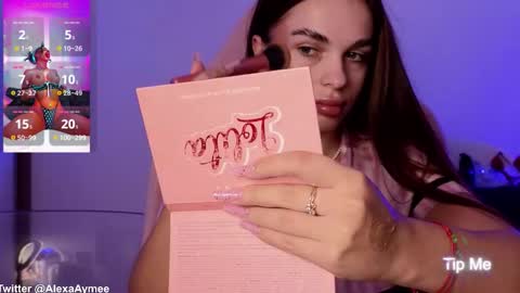 Snapshot of alexaaimee chatting on 10/09/25, 07:56 Alexa online show from 10/09/25, 07:56