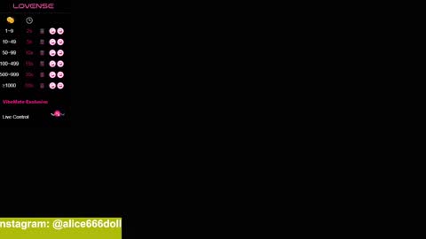 NEW ACCOUNT  ALICE  online show from 02/20/25, 07:08