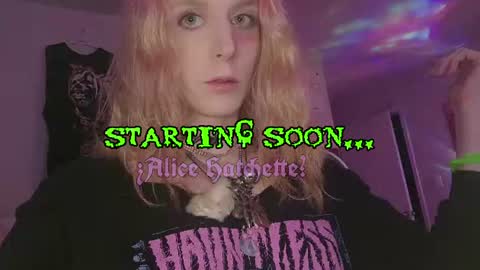 Alice Hatchette online show from 06/19/26, 07:06