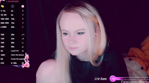 Snapshot of alicenya chatting on 01/14/25, 03:32 Alice online show from 01/14/25, 03:32