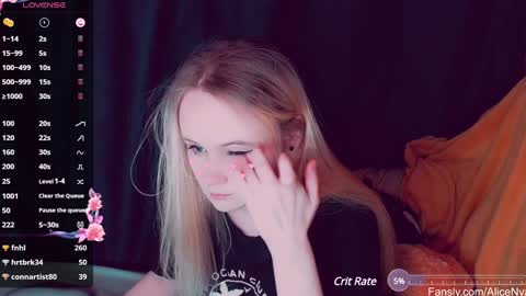 Snapshot of alicenya chatting on 01/25/25, 06:45 Alice online show from 01/25/25, 06:45