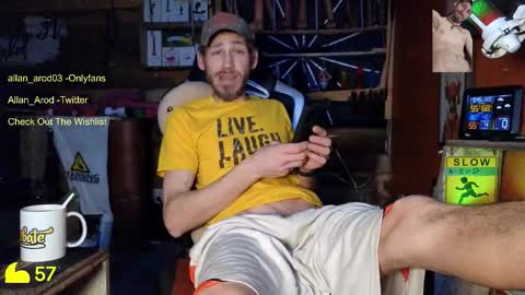 Allan arod online show from 03/22/26, 09:45