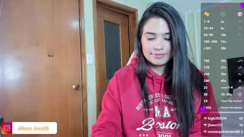 Snapshot of allison_love chatting on 02/14/25, 08:21 allison online show from 02/14/25, 08:21