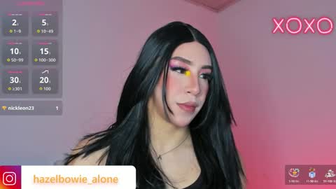 Hazel Bowie online show from 11/03/25, 05:42