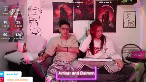 Snapshot of ambar_and_daimon_ chatting on 09/24/25, 06:39 AMBAR AND DAIMON online show from 09/24/25, 06:39