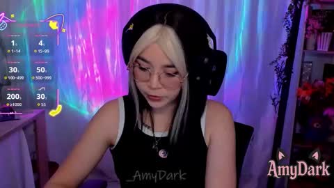 Snapshot of amydark chatting on 09/21/25, 11:50 Amy online show from 09/21/25, 11:50