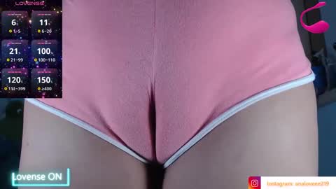 Snapshot of ana_loveee chatting on 09/23/25, 02:14 Ana lopez - Cameltoe girl online show from 09/23/25, 02:14