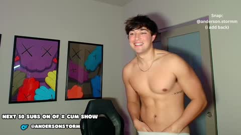 Snapshot of andersonstorm chatting on 01/18/25, 02:36 Anderson Storm online show from 01/18/25, 02:36
