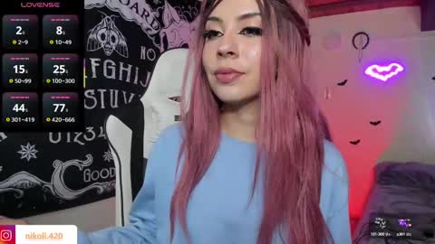 Snapshot of anni_420_ chatting on 02/13/25, 03:39 Nikoll online show from 02/13/25, 03:39