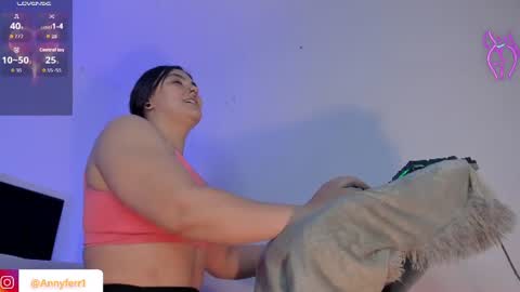 Snapshot of anny_ferrer1 chatting on 06/29/26, 09:59 Hello Open Pvt Moans from lovense Tell me Fav 14 34 69 Especial level 34 online show from 06/29/26, 09:59