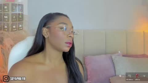 Snapshot of april_ebony18_ chatting on 05/30/26, 10:45 April online show from 05/30/26, 10:45