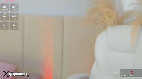 Snapshot of april_ebony18_ chatting on 06/24/26, 10:58 April online show from 06/24/26, 10:58
