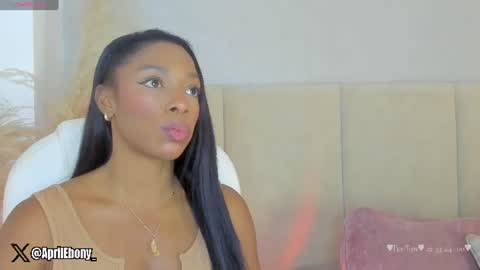 Snapshot of april_ebony18_ chatting on 07/06/26, 10:56 April online show from 07/06/26, 10:56