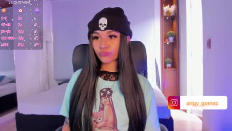 Snapshot of arigy_gomez chatting on 03/02/25, 03:59 Arigy Everyday From 1430 to 2130 Col Time online show from 03/02/25, 03:59