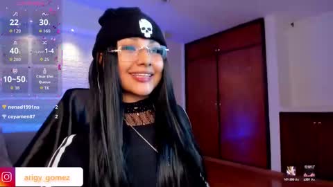 Snapshot of arigy_gomez chatting on 09/21/25, 11:56 Arigy Everyday From 1430 to 2130 Col Time online show from 09/21/25, 11:56