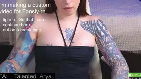 Arya  Fn  Talented Arya   online show from 05/29/26, 01:58