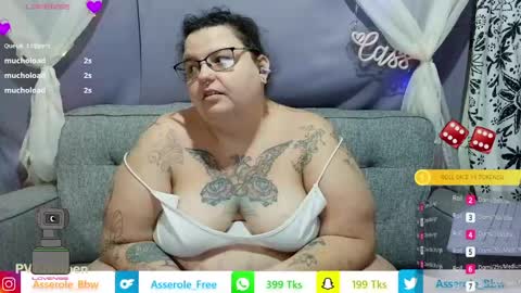 Snapshot of asserolee chatting on 05/23/26, 01:37 Cassie online show from 05/23/26, 01:37