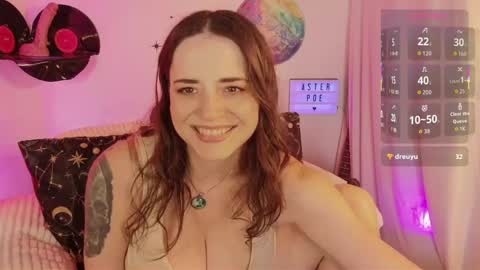 Aster Poe online show from 03/23/26, 09:41