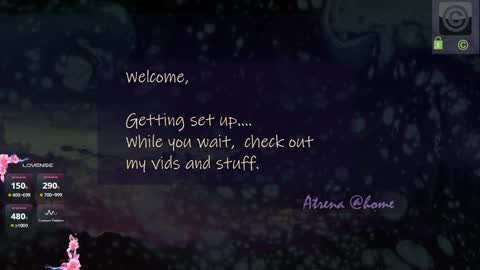 Snapshot of atrena chatting on 10/29/25, 02:36 Atrena online show from 10/29/25, 02:36