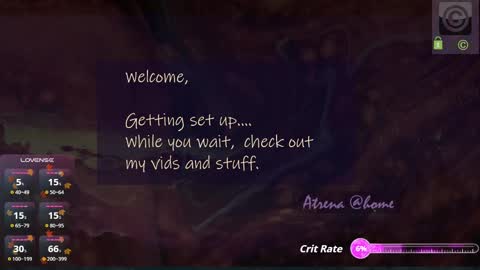 Snapshot of atrena chatting on 11/23/25, 01:16 Atrena online show from 11/23/25, 01:16