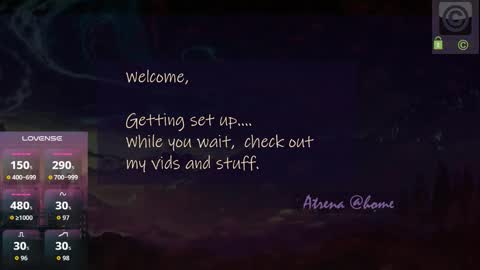 Snapshot of atrena chatting on 02/19/26, 02:29 Atrena online show from 02/19/26, 02:29