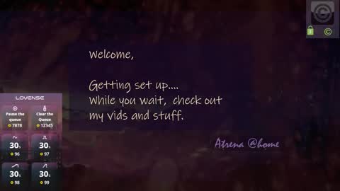 Snapshot of atrena chatting on 02/27/26, 01:27 Atrena online show from 02/27/26, 01:27