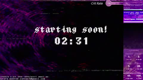 Aurora  Aura online show from 12/14/24, 04:01