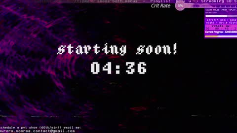 Aurora  Aura online show from 01/12/25, 04:10
