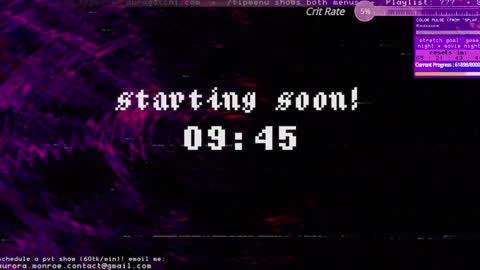 Aurora  Aura online show from 01/26/25, 07:10