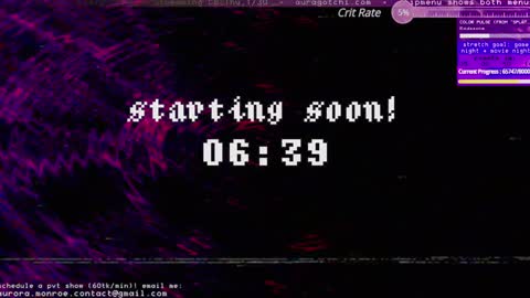 Aurora  Aura online show from 01/27/25, 04:09