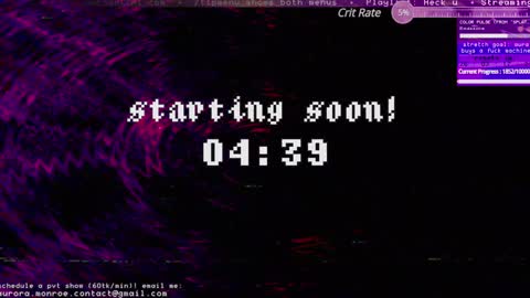 Aurora  Aura online show from 02/03/25, 01:41