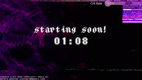 Aurora  Aura online show from 02/15/25, 03:52