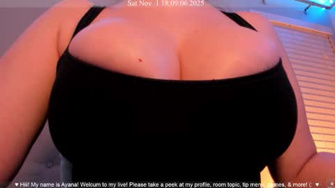 Ayana Delatorre online show from 11/02/25, 01:08