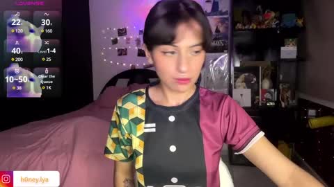 Snapshot of b0nnie_h0ney chatting on 01/17/25, 11:29 Lyanna online show from 01/17/25, 11:29