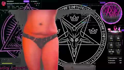 Snapshot of baileymonarch chatting on 10/08/25, 12:41 Bailey online show from 10/08/25, 12:41