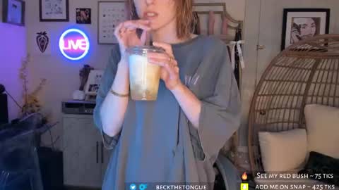 Snapshot of beckthetongue chatting on 08/01/26, 10:41 Beck the tongue online show from 08/01/26, 10:41