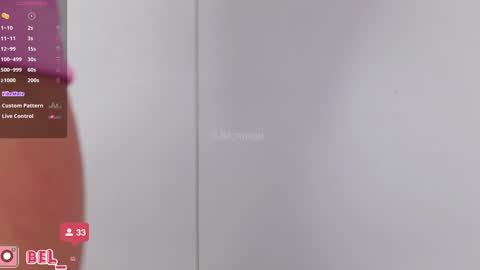 Snapshot of bella_franco chatting on 02/01/25, 06:51 In instagran bel myangel online show from 02/01/25, 06:51