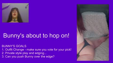 BendyBunnyx online show from 07/13/26, 01:41