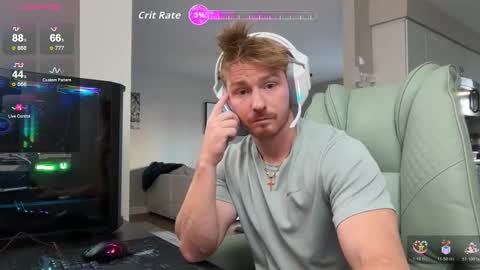 Snapshot of bigmcr1 chatting on 10/20/25, 12:22 Nick Barker online show from 10/20/25, 12:22