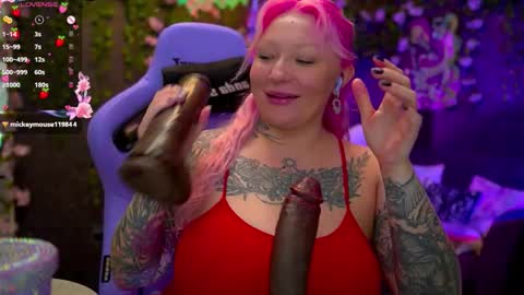 Snapshot of blackedbarbie chatting on 09/28/25, 12:54 Alice online show from 09/28/25, 12:54