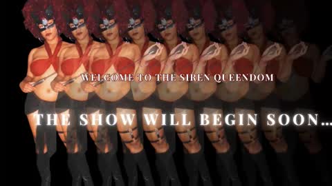Snapshot of blacksirenqueen chatting on 10/16/25, 10:05 Queen Siren online show from 10/16/25, 10:05