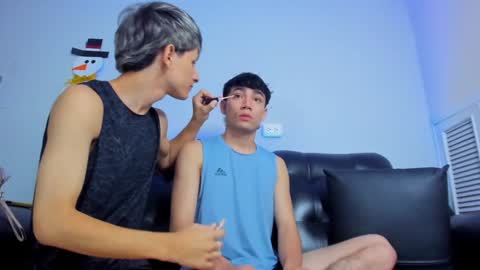 Snapshot of boysweet_boys chatting on 12/15/24, 06:48 Paul and Max online show from 12/15/24, 06:48