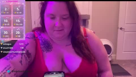 Snapshot of brookenicole3 chatting on 10/14/25, 10:10 Madam Brooke online show from 10/14/25, 10:10